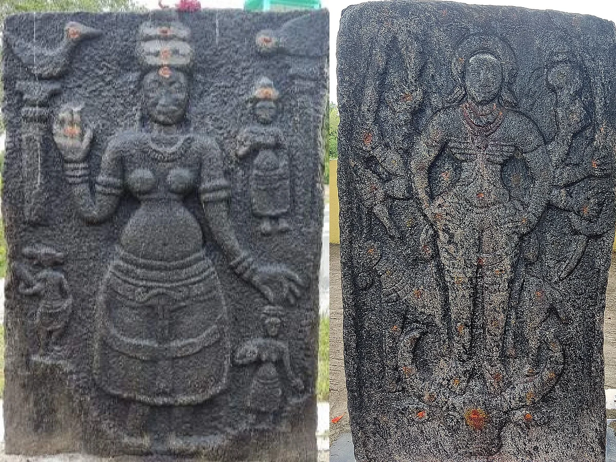 திருவண்ணாமலை: 1,200 ஆண்டுகள் பழைமை; பல்லவர் காலச் சிற்பங்கள் கண்டுபிடிப்பு!