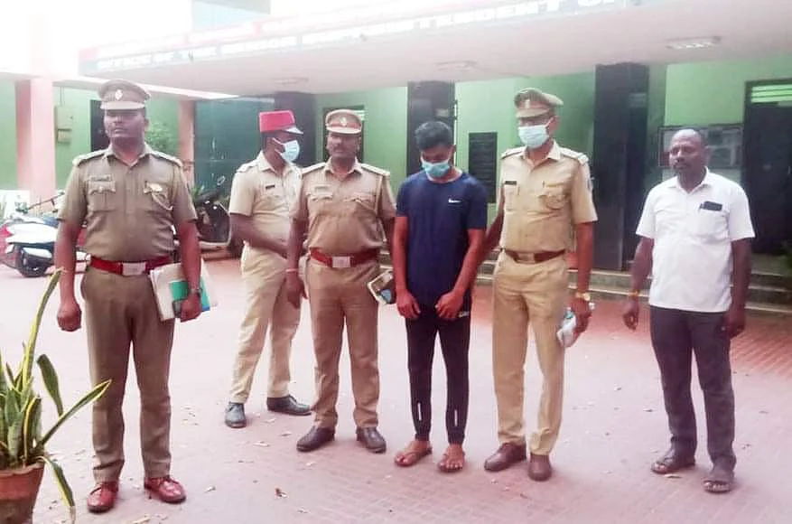 களவு நடந்த 2 மணி நேரத்தில் குற்றவாளி கைது