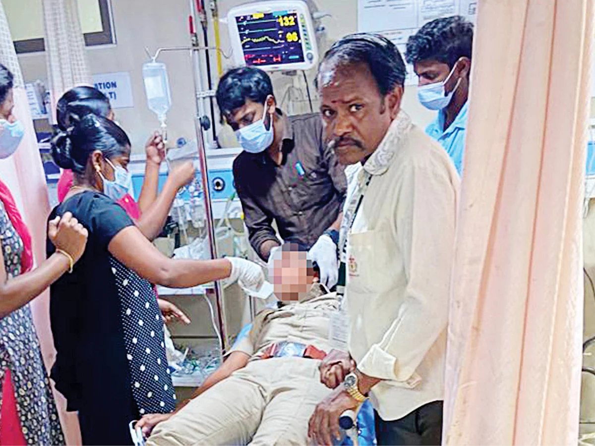 நைட்டு ஃபுல்லா நீ என்கூட இருக்கணும்... அதுக்குத்தான் உன் புருஷனுக்கு நைட் டூட்டி போட்டிருக்கேன்!