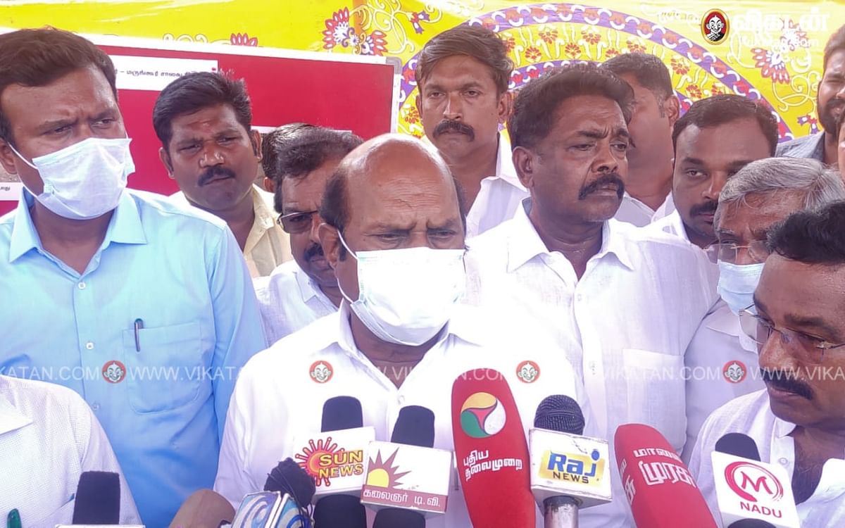 குமரி: `விவேகானந்தர் மண்டபத்தில் இருந்து வள்ளுவர் சிலைக்கு கடலில் கண்ணாடி பாலம்’ - அமைச்சர் எ.வ.வேலு