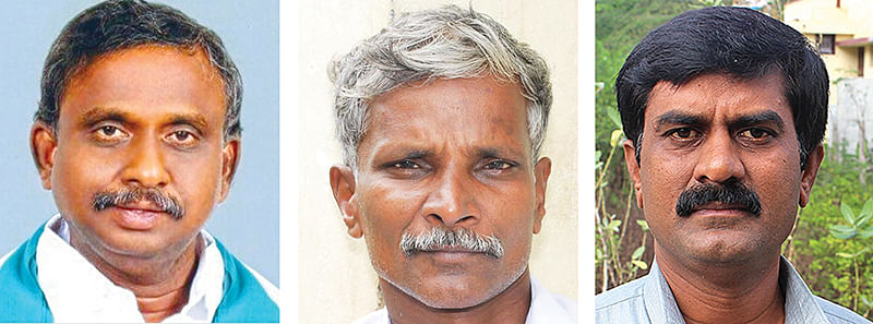 பி.ஆர்.பாண்டியன், சுகுமாறன், வரதராஜன்