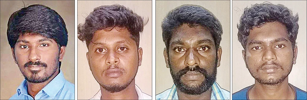 ஹரிஹரன், ஜுனைத் அகமது, மாடசாமி, பிரவீன்