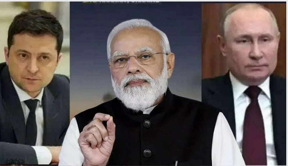 ரஷ்யா விவகாரம் - மோடி
