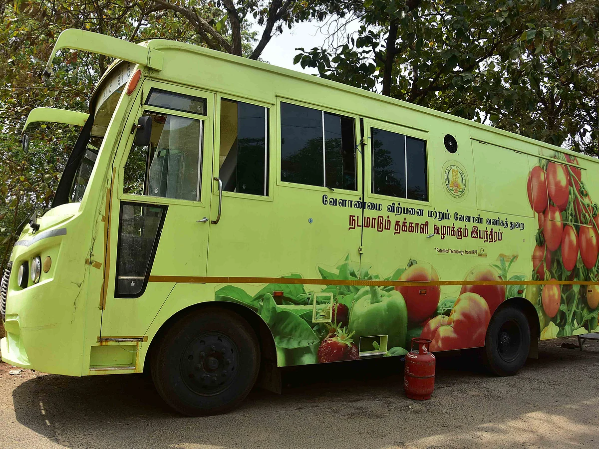 `விலையில்லை என வீணாக்க வேண்டாம்!' - தக்காளியை மதிப்புக்கூட்ட வருகிறது அரசு வாகனம்