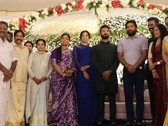 தமிழச்சி தங்கபாண்டியன் இல்லத் திருமண வரவேற்பு நிகழ்ச்சி - அணிவகுத்த விஐபி-க்கள் | Photo Album