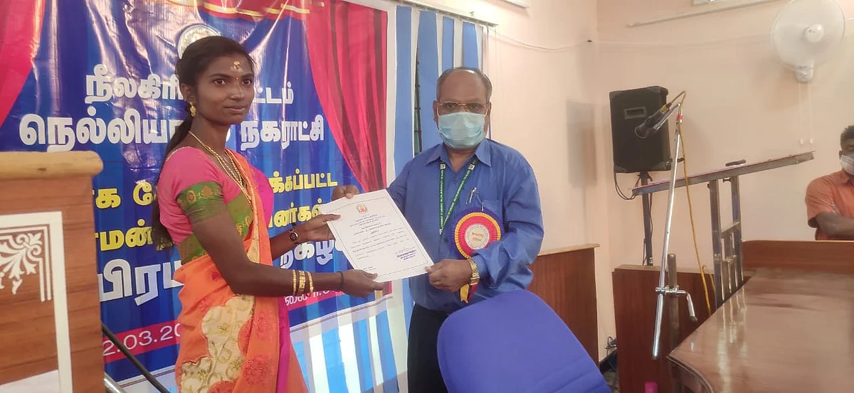 பழங்குடி பெண் பேரூராட்சி தலைவர்