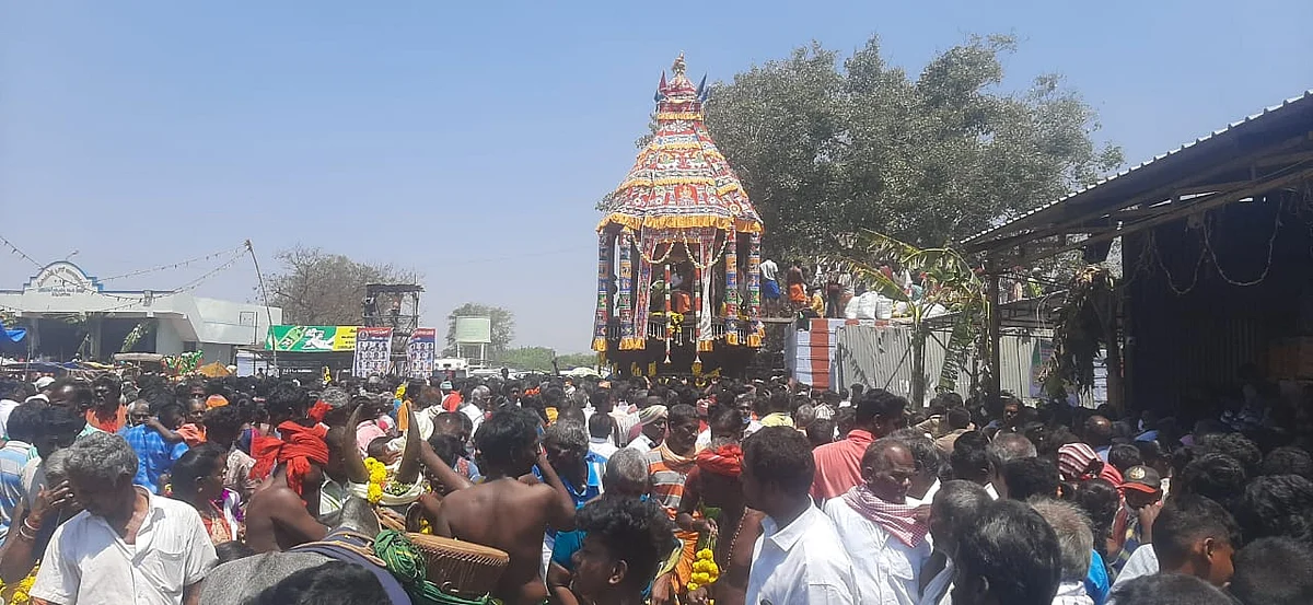 கன்னிமாரம்மன் திருத்தேரோட்டம்