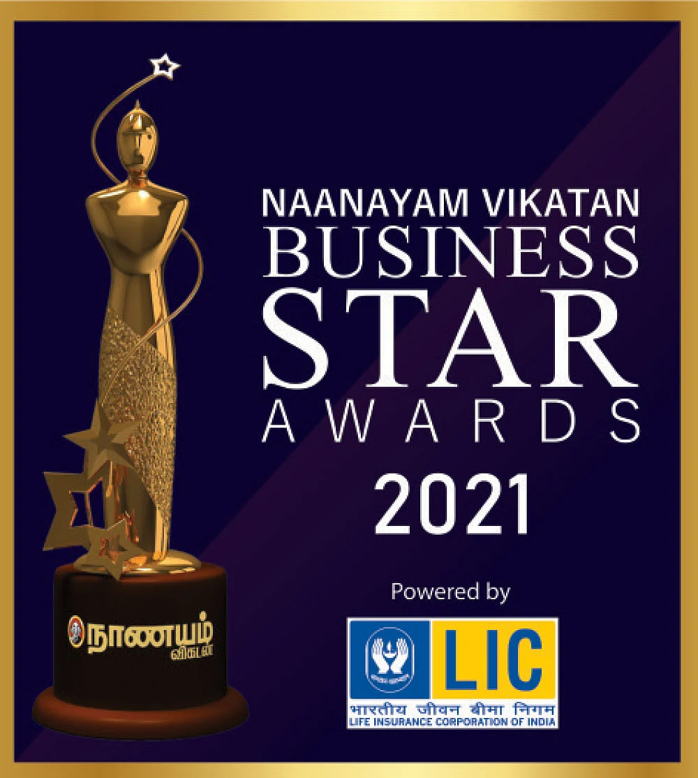 சாதனையாளர்களுக்கு மகுடம்..! நாணயம் விகடன் பிசினஸ் ஸ்டார் விருதுகள் -2021