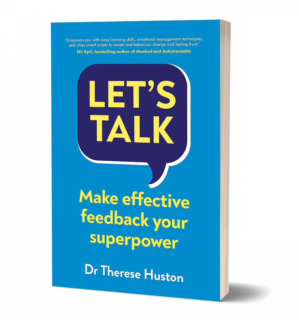 புத்தகத்தின் பெயர்:
Let’s Talk
ஆசிரியர்:
Therese Huston
பதிப்பகம்:
Random House Business