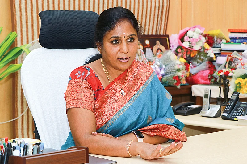 நேர்காணலில் கீதாலட்சுமி