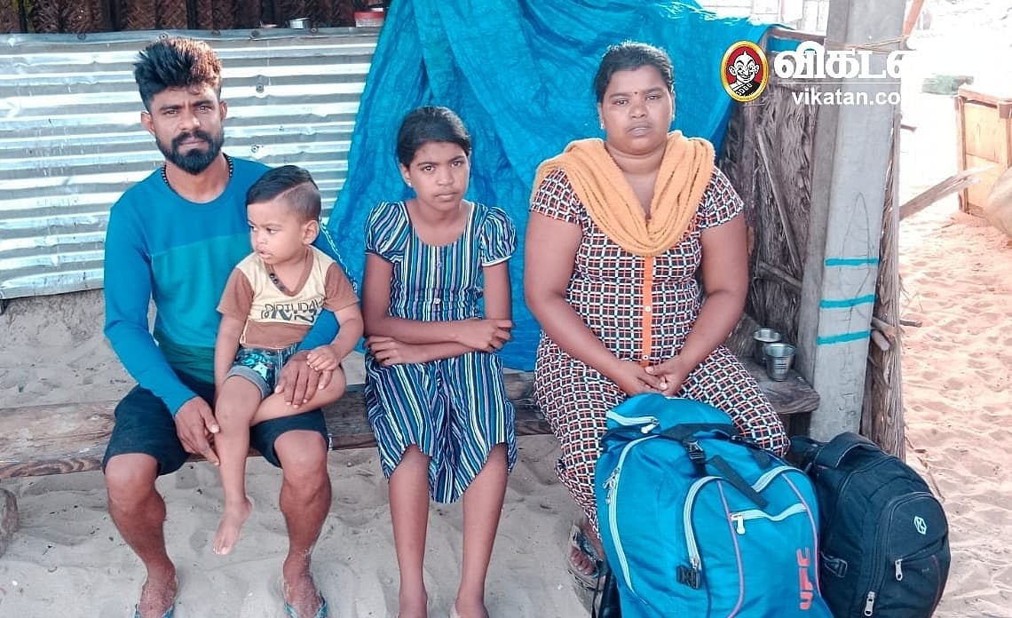 `போனால் கடலோடு... தப்பினால் வேறெங்காவது போவோம் என வந்தோம்' -இலங்கையிலிருந்து அகதியாக வந்த பெண் வேதனை