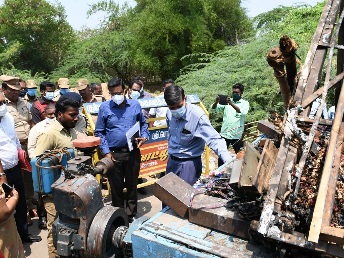 தஞ்சை தேர் விபத்து: `தமிழக அரசிடம் இரண்டு அறிக்கைகள் சமர்ப்பிக்கப்படும்!' - ஒரு நபர் குழு தகவல்