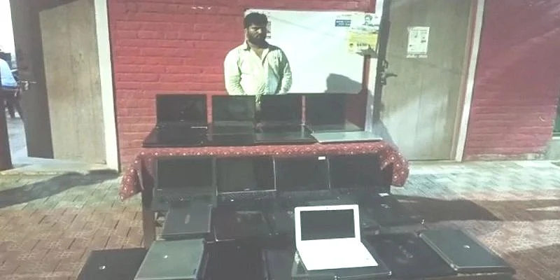 லேப்டாப் திருடிய இளைஞர்