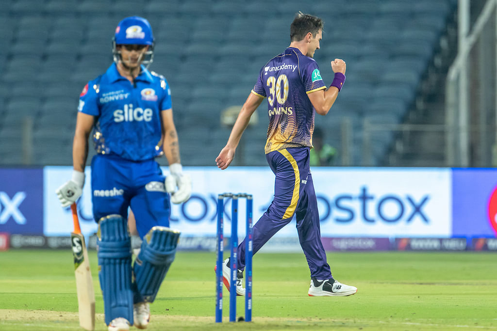 இஷான் கிஷன், பேட் கம்மின்ஸ் | KKR vs MI