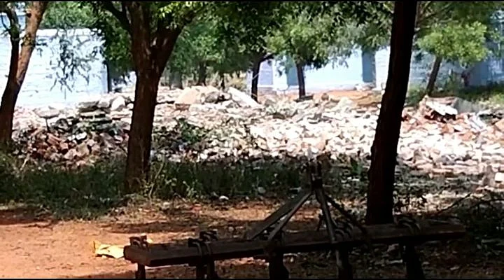 வெடி விபத்து நடந்த இடம்