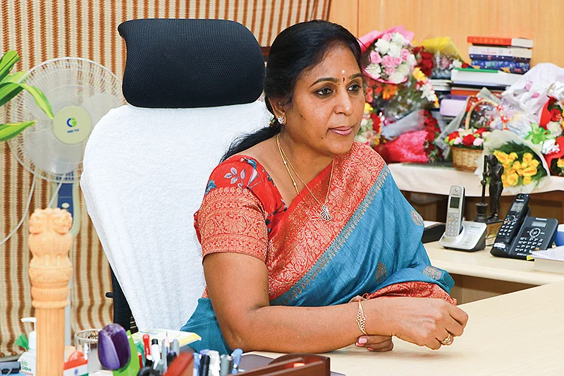 நேர்காணலில் கீதாலட்சுமி