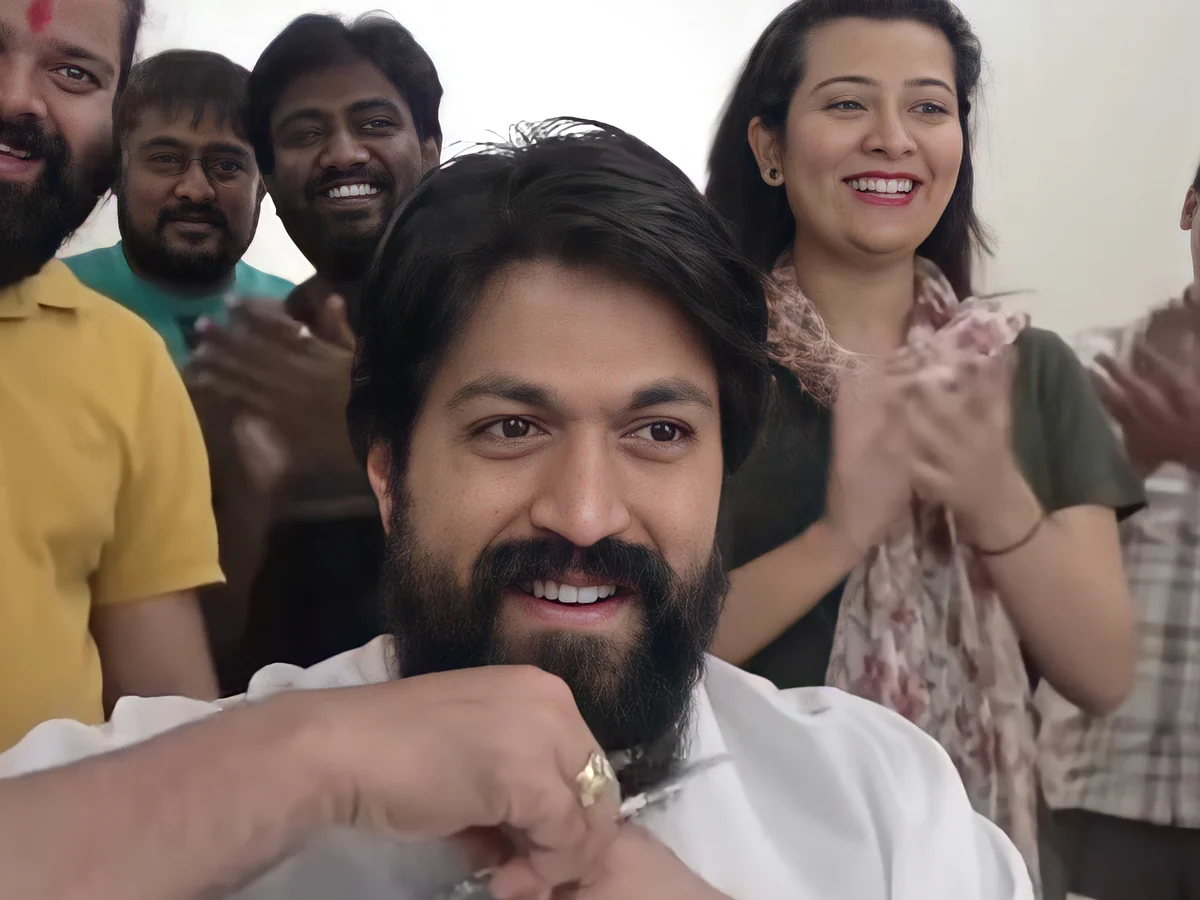 KGF 2 ராக்கிங் ஸ்டார் யஷ் தாடியை எடுத்ததற்கு மனைவியின் ரியாக்ஷன்... வைரல் வீடியோவின் பின்னணி என்ன?