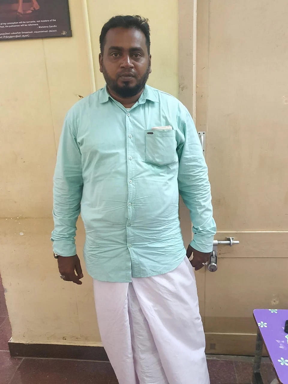 கைது செய்யப்பட்ட யூசுப் சுலைமான்
