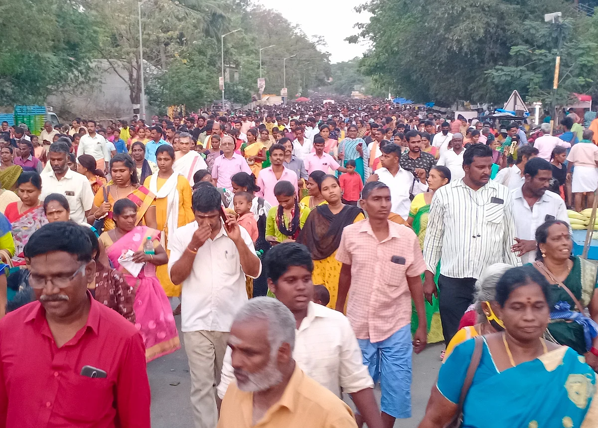 சித்ரா பௌர்ணமி கிரிவலம் - திருவண்ணாமலை