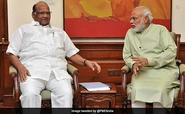 sharad pawar and prime minister modi