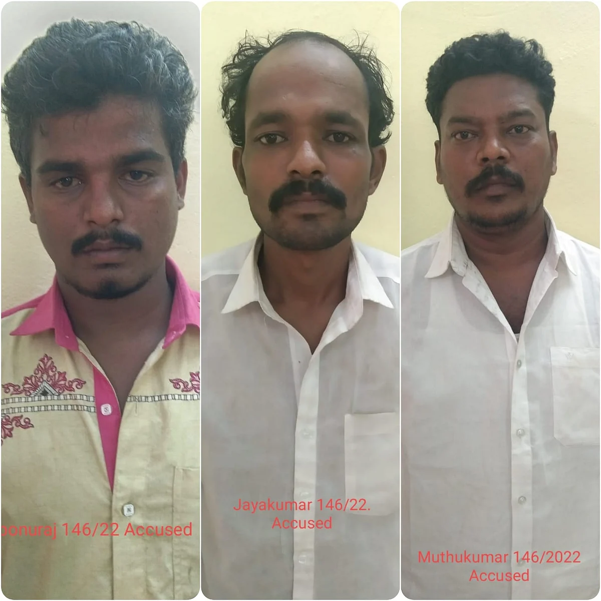 ஜெயக்குமார், முத்துக்குமார், பொன்ராஜ்