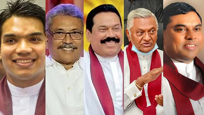 ராஜபக்சே குடும்பம்