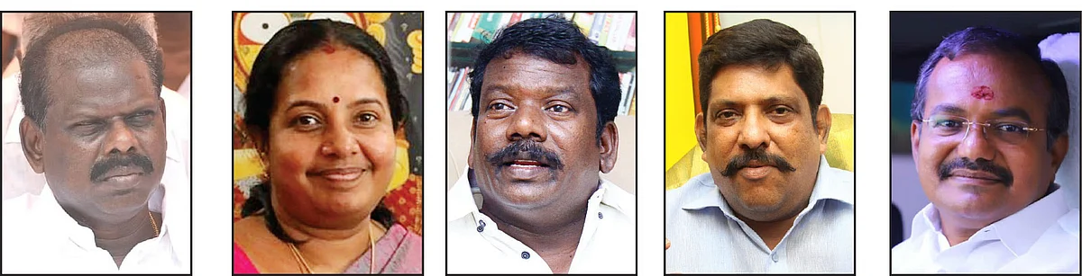 அரக்கோணம் ரவி, வானதி சீனிவாசன், செல்வப்பெருந்தகை, எஸ்.எஸ்.பாலாஜி, அருள்