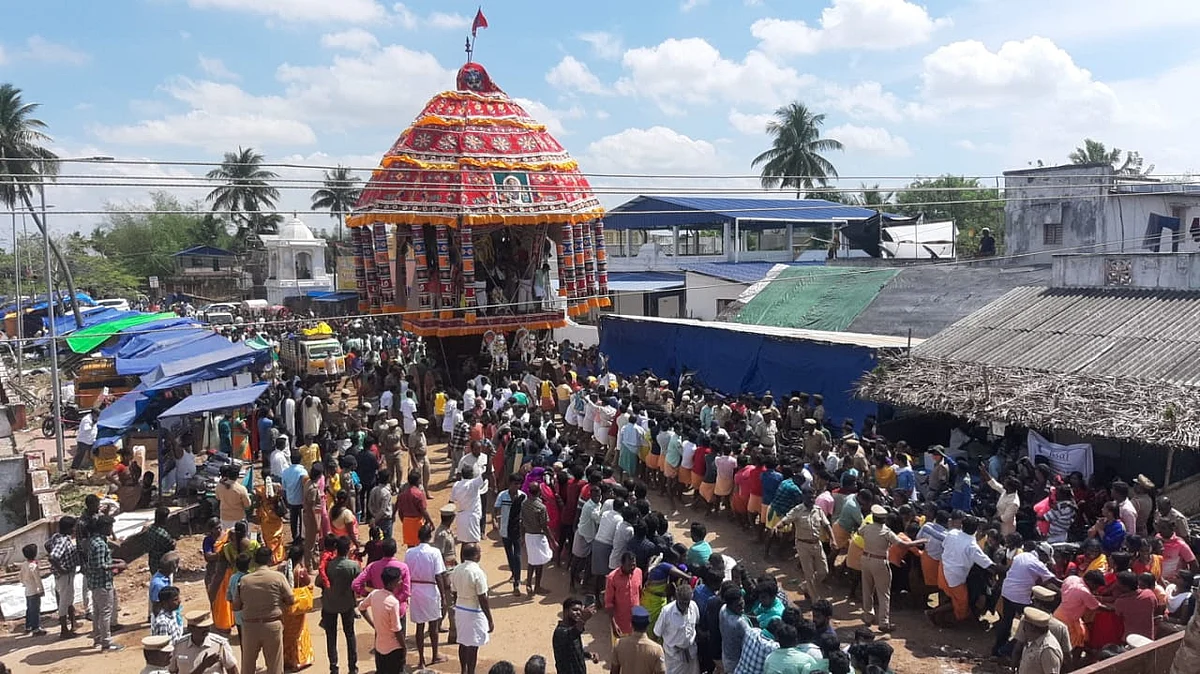 எட்டுக்குடி முருகன் கோயில் தேரோட்டம்