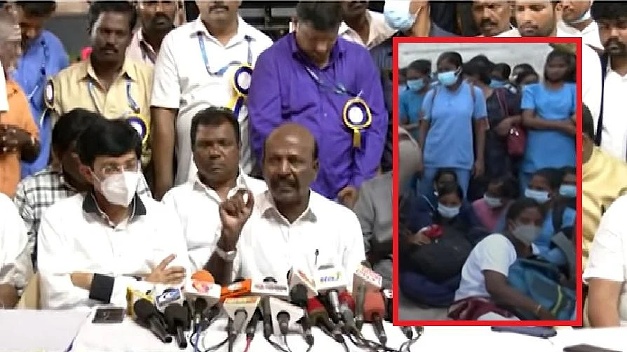 செவிலியர்கள் போராட்டம் - அமைச்சர் மா.சுப்பிரமணியன்