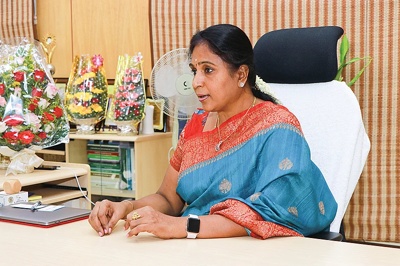 நேர்காணலில் கீதாலட்சுமி