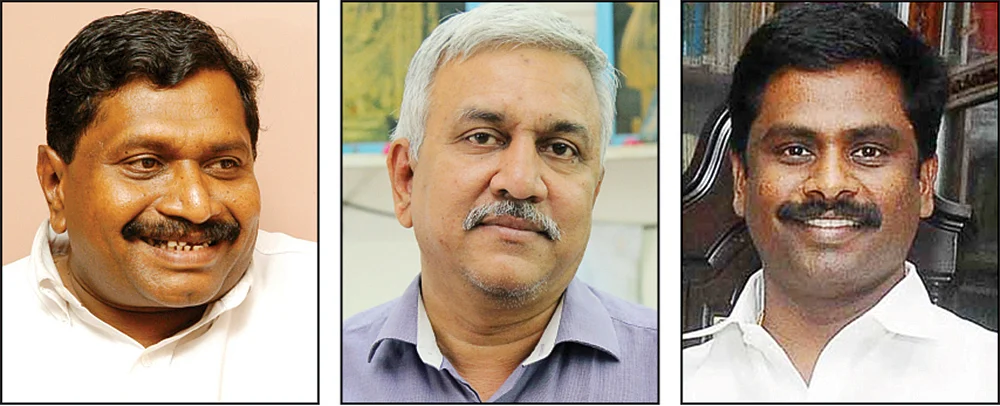 இன்பதுரை, நாராயணன் திருப்பதி, பரந்தாமன்