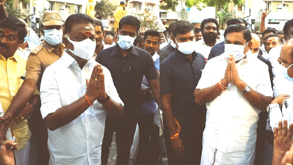 பன்னீர் - எடப்பாடி