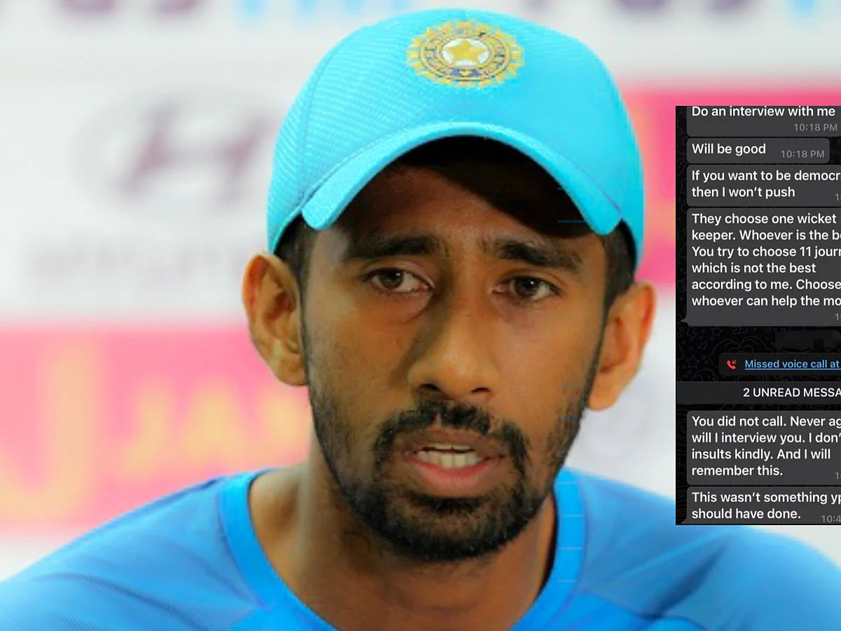 "அவரை மைதானத்திற்குள் அனுமதிக்க வேண்டாம்!"- சாஹா விவகாரத்தில் அதிரடி முடிவு எடுக்கிறதா பிசிசிஐ?