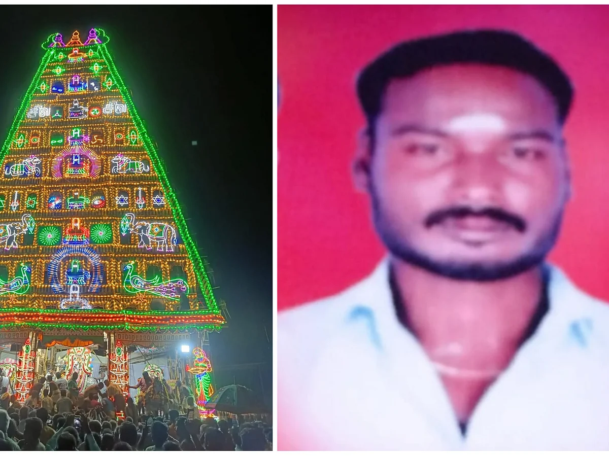 நாகை கோயில் திருவிழா: சப்பரத்தின் சக்கரத்தில் சிக்கி இளைஞர் பலி! - முதல்வர் இரங்கல்