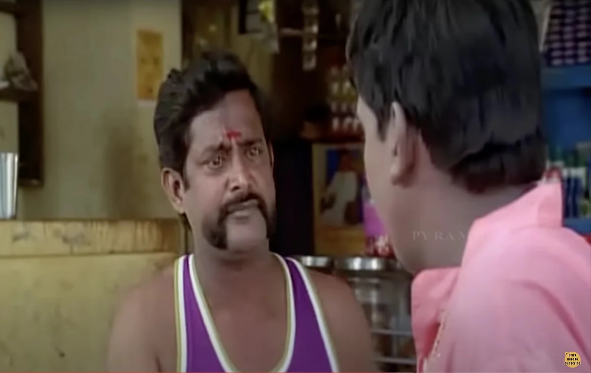 வெற்றிக்கொடிகட்டு படத்தில் வடிவேலுவுடன்