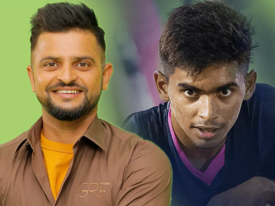 "சுரேஷ் ரெய்னா கடவுளைப் போல என் வாழ்க்கையில் நுழைந்தவர்!" - கார்த்திக் தியாகி சொல்லும் பிளாஷ்பேக்