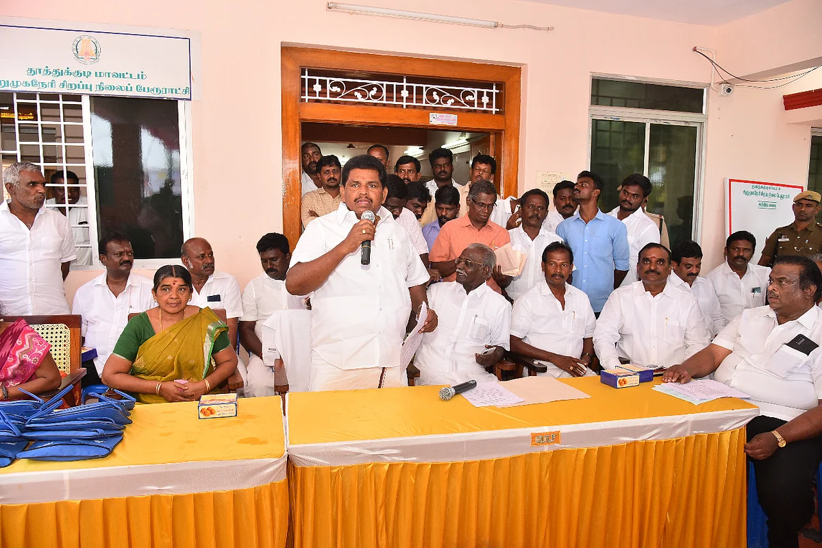 அமைச்சர் அனிதா ராதாகிருஷ்ணன்