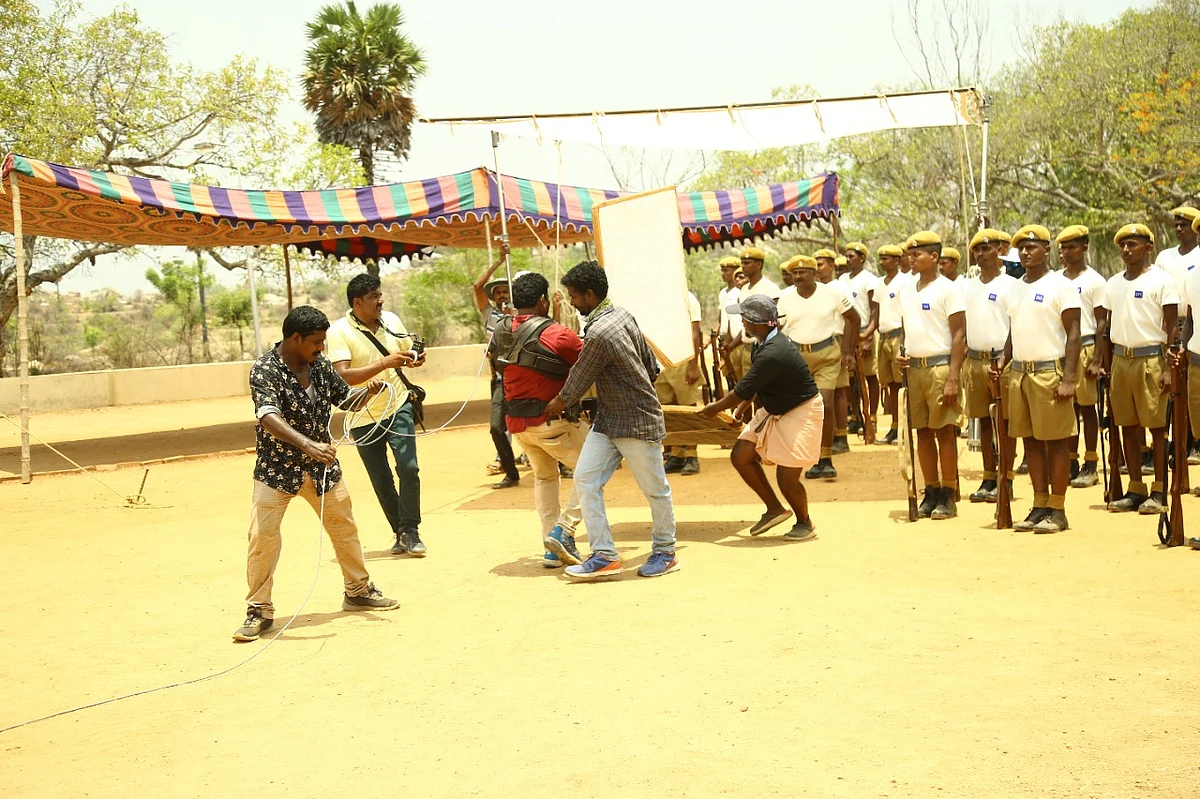 டாணாக்காரன் படப்பிடிப்பி்ல்