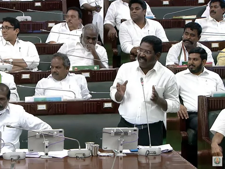 `ஆளுநர் மாளிகையை காலிசெய்து மக்கள் பயன்பாட்டுக்குக் கொண்டு வர வேண்டும்!’ - சிந்தனை செல்வன் எம்.எல்.ஏ