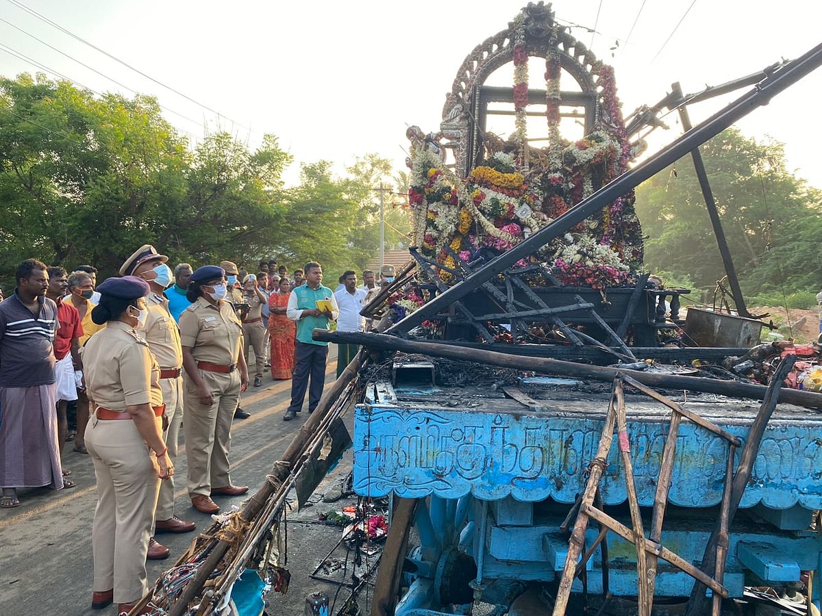 தஞ்சாவூர் தேர்த் திருவிழா விபத்து