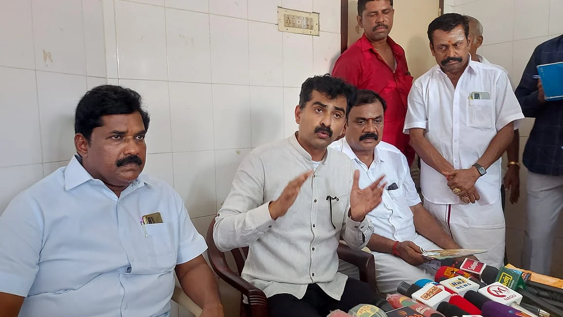 செய்தியாளர் சந்திப்பில் துரை வைகோ