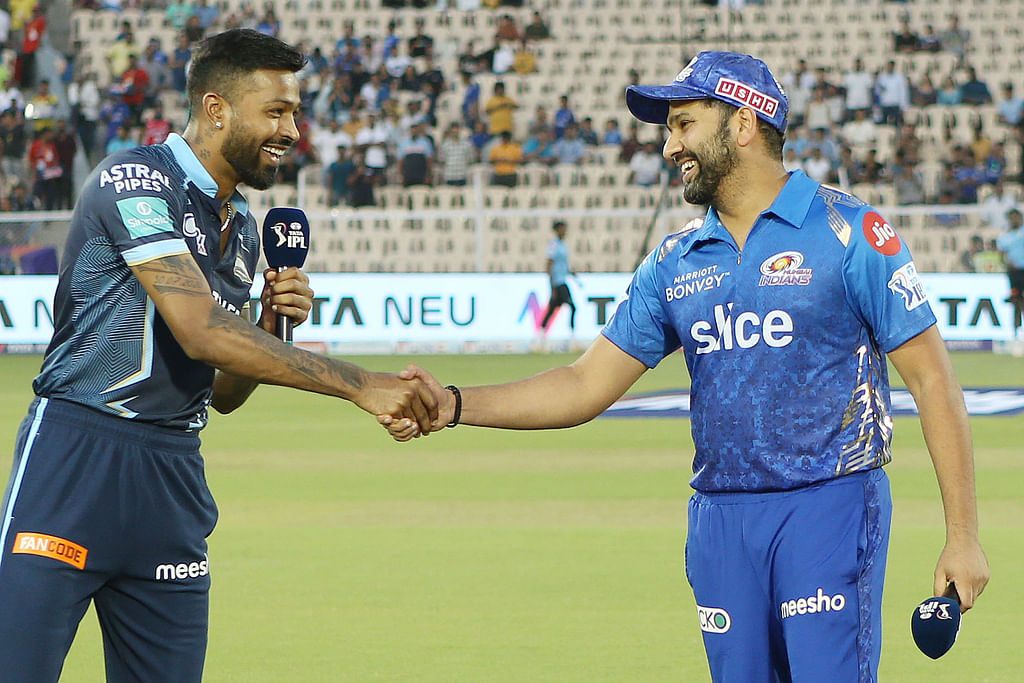 Hardik Pandya - Rohit Sharma