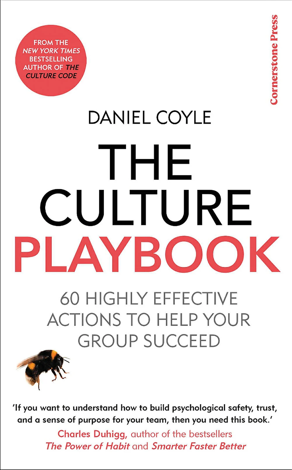 புத்தகத்தின் பெயர்:
The Culture Playbook
ஆசிரியர்:
Daniel Coyle
பதிப்பகம்:
Cornerstone Press