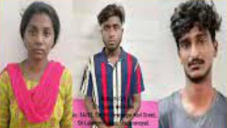 சென்னை: ஆட்டோவில் கஞ்சா கடத்திய இளம்பெண் உள்ளிட்ட 3 பேர் கைது! - 8 கிலோ கஞ்சா பறிமுதல்