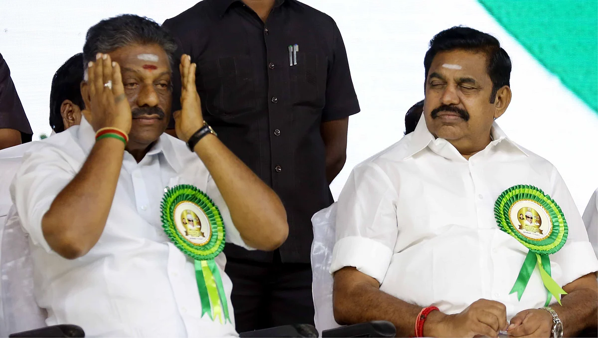 ஓ.பன்னீர்செல்வம், எடப்பாடி பழனிசாமி