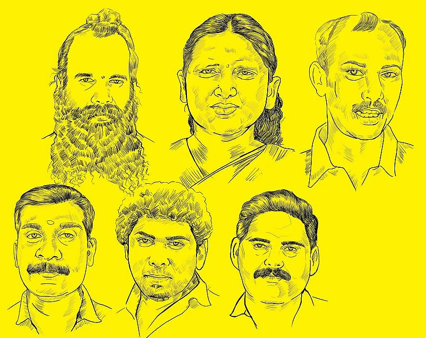 முருகன், நளினி, சாந்தன், ஜெயகுமார், ரவிச்சந்திரன், ராபர்ட் பயஸ்