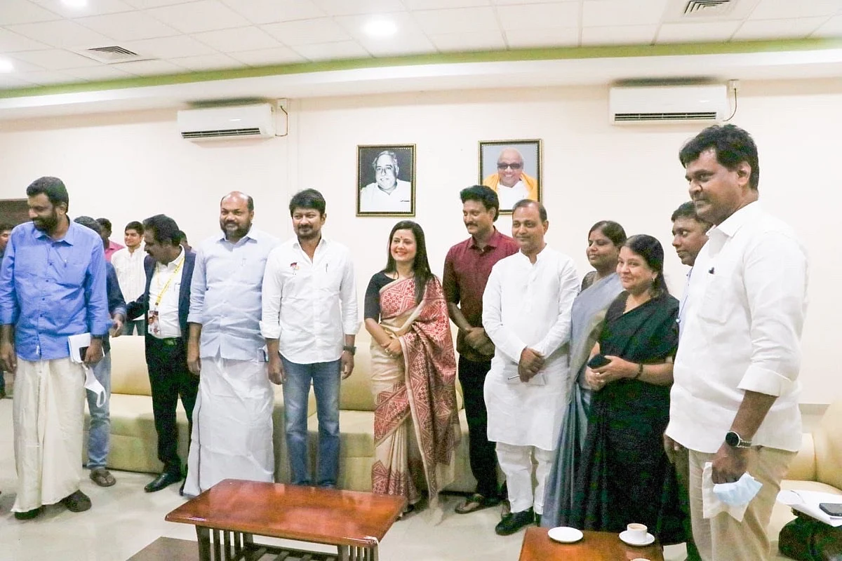 உதயநிதி, அன்பில் மகேஷ், பி.ராஜீவ், மஹுவா மொய்த்ரா, அருள்மொழி உள்ளிட்டோர்
