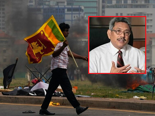 இலங்கையே பற்றி எரிந்தாலும் கோத்தபய மட்டும் பதவியைப் பற்றிக்கொண்டிருப்பது எப்படி?!