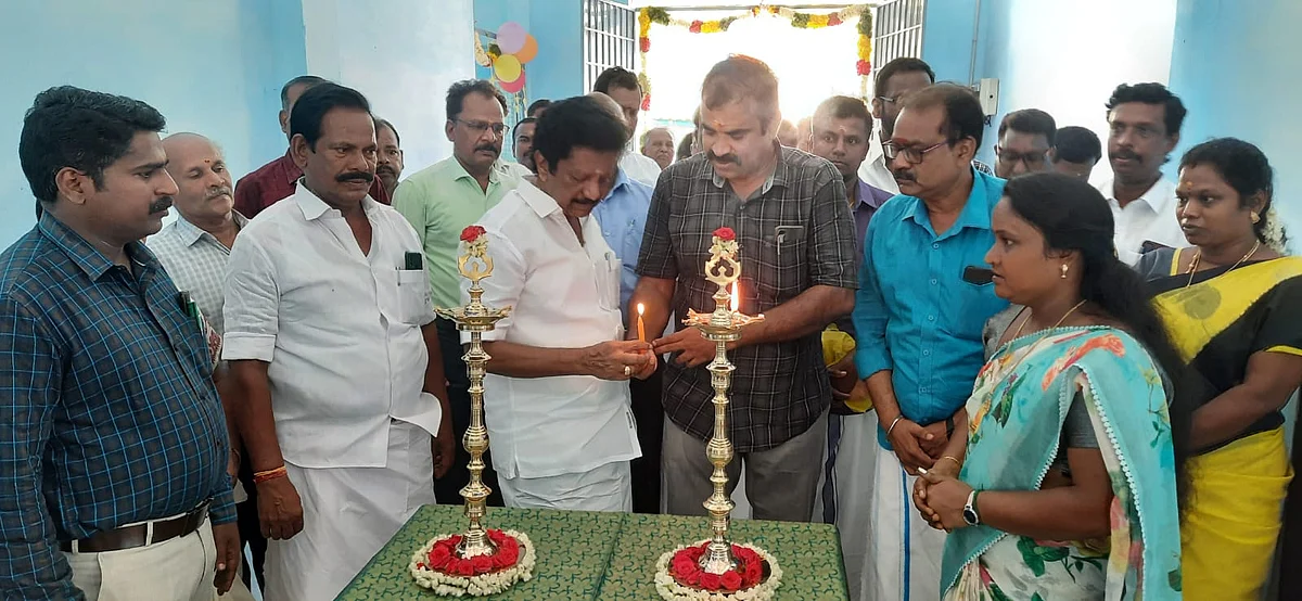 ஆதரவற்ற முதியோர் இல்லம் திறப்பு விழா