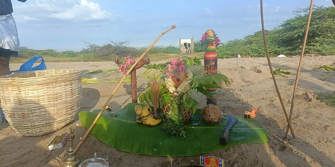 சங்குமுகத் தீர்த்தம் - கொடை விழா
